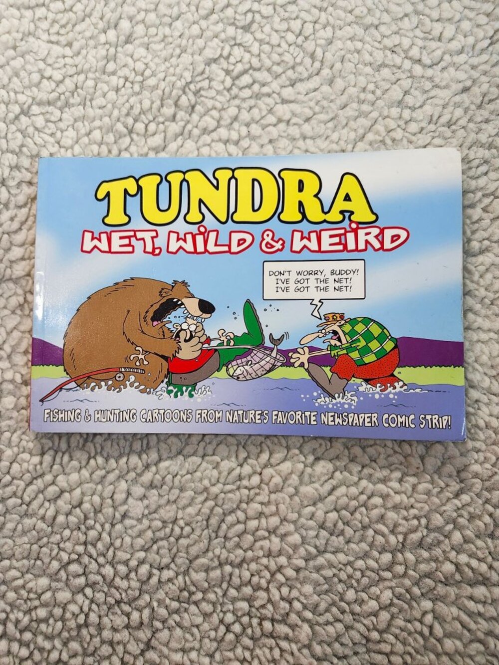 TUNDRA Wet Wild & Weird Cartoon Book Chad Carpenter Paperback Humor Comics
